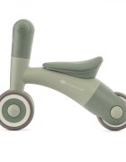 KINDERKRAFT Tricicleta copii de echilibru Minibi leaf green varsta 1- 3 ani inaltimea de la sol la sa 24-27 cm Roti spuma EVA cadru PP limitarea unghiului de viraj al ghidonului