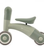KINDERKRAFT Tricicleta copii de echilibru Minibi leaf green varsta 1- 3 ani inaltimea de la sol la sa 24-27 cm Roti spuma EVA cadru PP limitarea unghiului de viraj al ghidonului