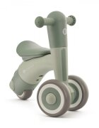 KINDERKRAFT Tricicleta copii de echilibru Minibi leaf green varsta 1- 3 ani inaltimea de la sol la sa 24-27 cm Roti spuma EVA cadru PP limitarea unghiului de viraj al ghidonului