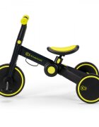 KINDERKRAFT Tricicleta pentru copii 4trike Black Volt transformabila cu cadru de aluminiu pliabila roti din spuma Eva 3 functii greutate redusa doar 35 kg de la 12 luni