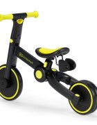 KINDERKRAFT Tricicleta pentru copii 4trike Black Volt transformabila cu cadru de aluminiu pliabila roti din spuma Eva 3 functii greutate redusa doar 35 kg de la 12 luni