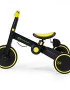 KINDERKRAFT Tricicleta pentru copii 4trike Black Volt transformabila cu cadru de aluminiu pliabila roti din spuma Eva 3 functii greutate redusa doar 35 kg de la 12 luni