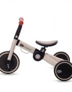 KINDERKRAFT Tricicleta pentru copii 4trike Silver Grey transformabila cu cadru de aluminiu pliabila roti din spuma Eva 3 functii greutate redusa doar 35 kg de la 12 luni