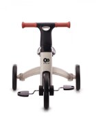 KINDERKRAFT Tricicleta pentru copii 4trike Silver Grey transformabila cu cadru de aluminiu pliabila roti din spuma Eva 3 functii greutate redusa doar 35 kg de la 12 luni