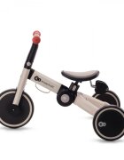 KINDERKRAFT Tricicleta pentru copii 4trike Silver Grey transformabila cu cadru de aluminiu pliabila roti din spuma Eva 3 functii greutate redusa doar 35 kg de la 12 luni