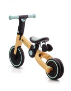KINDERKRAFT Tricicleta pentru copii 4trike Sunflower Blue transformabila cu cadru de aluminiu pliabila roti din spuma Eva 3 functii greutate redusa doar 35 kg de la 12 luni