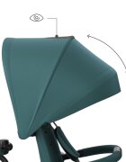 KINDERKRAFT Tricicleta pentru copii Aston 2 Plus Green rotatie 360 maner reglabil greutate admisa 25 kg
