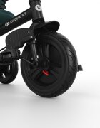KINDERKRAFT Tricicleta pentru copii Aston 2 Plus Green rotatie 360 maner reglabil greutate admisa 25 kg