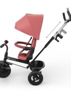 KINDERKRAFT Tricicleta pentru copii Aston 2 Plus Pink rotatie 360 maner reglabil greutate admisa 25 kg