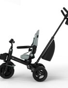 KINDERKRAFT Tricicleta pentru copii Aveo 2 Plus Grey pliabila cu scaun reglabil si reversibil suport picioare controlul directiei