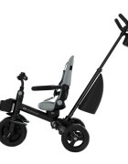 KINDERKRAFT Tricicleta pentru copii Aveo 2 Plus Grey pliabila cu scaun reglabil si reversibil suport picioare controlul directiei