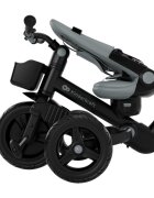 KINDERKRAFT Tricicleta pentru copii Aveo 2 Plus Grey pliabila cu scaun reglabil si reversibil suport picioare controlul directiei