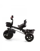 KINDERKRAFT Tricicleta pentru copii Aveo Rose Pink de la 9 luni cu sezut rotativ suport pentru picioare maner cu control al directiei gentuta si cos pentru accesorii