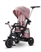 KINDERKRAFT Tricicleta pentru copii Easytwist Mauvelous Pink cu scaun reversibil pozitie de somn cauciucuri PU protectie UV de la varsta de 9 luni