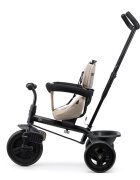 KINDERKRAFT Tricicleta pentru copii Freeway 2 Grey scaun rotativ 360 funtie freewheel husa Air Comfort bara de protectie suport picioare greutate admisa 25 kg