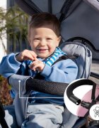 KINDERKRAFT Tricicleta pentru copii Freeway 2 Grey scaun rotativ 360 funtie freewheel husa Air Comfort bara de protectie suport picioare greutate admisa 25 kg