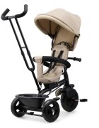 KINDERKRAFT Tricicleta pentru copii Freeway 2 Grey scaun rotativ 360 funtie freewheel husa Air Comfort bara de protectie suport picioare greutate admisa 25 kg