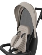 KINDERKRAFT Tricicleta pentru copii Jazz 3 Bej pliabila scaun rotativ spatar reglabil maner ajustabil