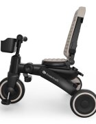 KINDERKRAFT Tricicleta pentru copii Jazz 3 Bej pliabila scaun rotativ spatar reglabil maner ajustabil