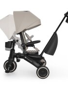 KINDERKRAFT Tricicleta pentru copii Jazz 3 Bej pliabila scaun rotativ spatar reglabil maner ajustabil