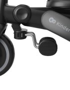 KINDERKRAFT Tricicleta pentru copii Jazz 3 Gri pliabila scaun rotativ spatar reglabil maner ajustabil
