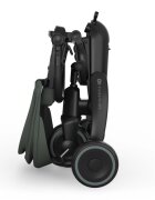 KINDERKRAFT Tricicleta pentru copii Jazz 3 Verde pliabila scaun rotativ spatar reglabil maner ajustabil