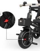 KINDERKRAFT Tricicleta pentru copii Spinstep 2 Plus Beige rotatie 360 maner telescopic greutate admisa 25 kg