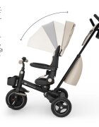 KINDERKRAFT Tricicleta pentru copii Spinstep 2 Plus Beige rotatie 360 maner telescopic greutate admisa 25 kg