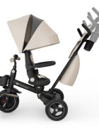 KINDERKRAFT Tricicleta pentru copii Spinstep 2 Plus Beige rotatie 360 maner telescopic greutate admisa 25 kg