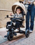 KINDERKRAFT Tricicleta pentru copii Spinstep 2 Plus Beige rotatie 360 maner telescopic greutate admisa 25 kg