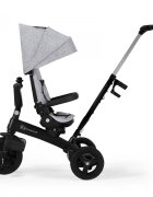 KINDERKRAFT Tricicleta pentru copii Twipper 5 in 1 cu scaun rotativ cadru din aliaj de magneziu spatar reglabil suport picioare maner telescopic accesorii