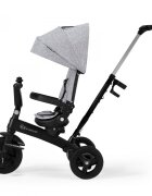 KINDERKRAFT Tricicleta pentru copii Twipper 5 in 1 cu scaun rotativ cadru din aliaj de magneziu spatar reglabil suport picioare maner telescopic accesorii