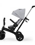 KINDERKRAFT Tricicleta pentru copii Twipper 5 in 1 cu scaun rotativ cadru din aliaj de magneziu spatar reglabil suport picioare maner telescopic accesorii