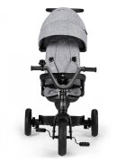 KINDERKRAFT Tricicleta pentru copii Twipper 5 in 1 cu scaun rotativ cadru din aliaj de magneziu spatar reglabil suport picioare maner telescopic accesorii