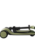 KINDERKRAFT Trotineta pentru copii Halley 2 Grassland Green reglabila pliabila roti Led luminoase cu scaunel