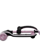 KINDERKRAFT Trotineta pentru copii Raket Up Pink pliabila reglabila cu lumini Led si scaunel