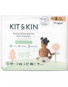 Kit and Kin Scutece Hipoalergenice Eco KitKin 128 buc Marimea 3