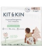 Kit and Kin Scutece Hipoalergenice Eco KitKin 96 buc Marimea 6