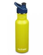 Klean Kanteen Recipient din otel inoxidabil 532 ml cu capac sport Classic Narrow Green Apple
