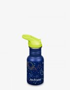 Klean Kanteen Sticla din otel pentru copii Kid Classic Narrow 355 ml cu capac sport flip Milky Way