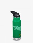 Klean Kanteen Termos din otel pentru copii Insulated Kid Classic Narrow 355 ml cu capac sport flip Dino Skate