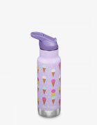 Klean Kanteen Termos din otel pentru copii Insulated Kid Classic Narrow 355 ml cu capac sport flip Ice Cream