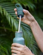 Klean Kanteen Termos din otel pentru copii Insulated Kid Classic Narrow 355 ml cu capac sport flip Launch Plan