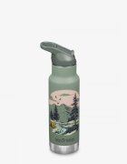 Klean Kanteen Termos din otel pentru copii Insulated Kid Classic Narrow 355 ml cu capac sport flip Mountain Space