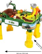 KLEIN Masuta de joaca cu apa si nisip 2 in 1 Ferma John Deere