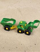 KLEIN Masuta de joaca cu apa si nisip 2 in 1 Ferma John Deere