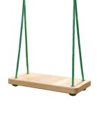 Klemys Collection Leagan pentru copii Natur 48x28x3 cmdesign robust din lemn masivutilizare exteriorfranghii reglabile