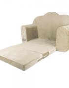 Klups Canapea extensibila catifea beige V110