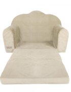 Klups Canapea extensibila catifea beige V110