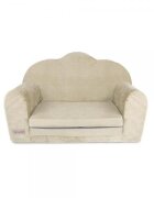 Klups Canapea extensibila catifea beige V110